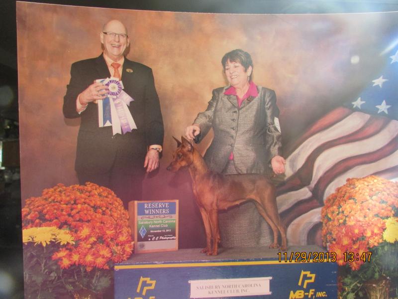 Jolene  the day before the Nationals her 2nd show